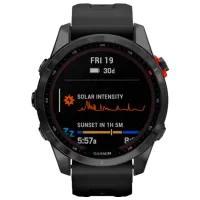 Умные часы Garmin Fenix 7s Solar 1.3"/ 33 мм/ Черный -/ 010-02539-13 photo 2