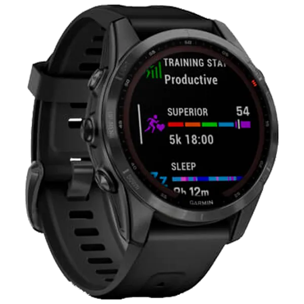 Умные часы Garmin Fenix 7s Solar 1.3"/ 33 мм/ Черный -/ 010-02539-13 photo 3