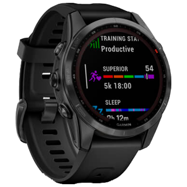 Умные часы Garmin Fenix 7s Solar 1.3"/ 33 мм/ Черный -/ 010-02539-13 photo 3