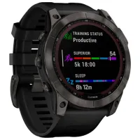 Умные часы Garmin Fenix 7X Sapphire Solar 1.3"/ 33 мм/ Углеродно серый -/ 010-02541-11 photo 2
