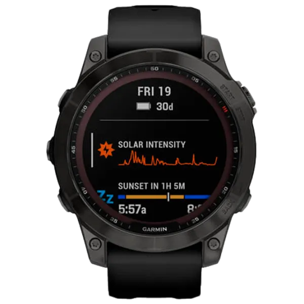 Умные часы Garmin Fenix 7 Sapphire Solar 1.3"/ 010-02540-35/ Черный photo 2