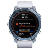 Ceas inteligent Garmin Fenix 7 Sapphire Solar 1.3"/ 33 mm/ Blue -/ 010-02540-25 photo 2