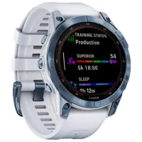 Ceas inteligent Garmin Fenix 7 Sapphire Solar 1.3"/ 33 mm/ Blue -/ 010-02540-25 photo 3