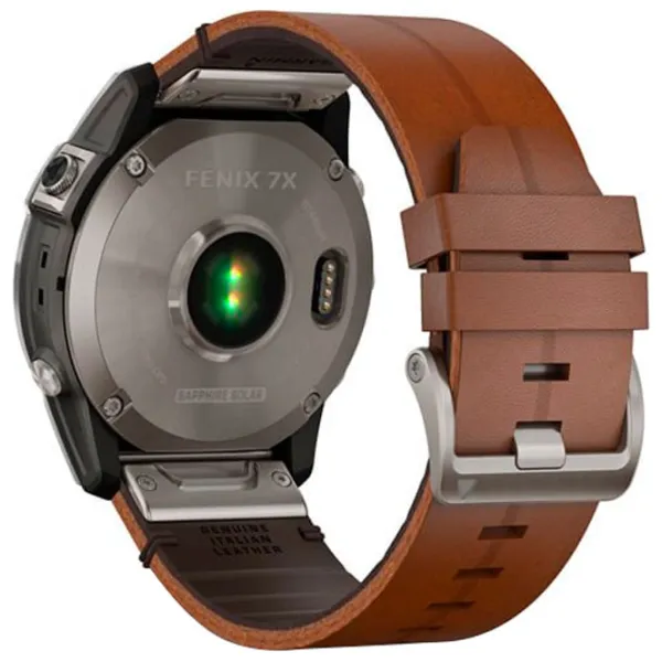 Ceas inteligent Garmin Fenix 7X Sapphire Solar 1.3"/ 010-02541-19/ Chestnut Titanium photo 5