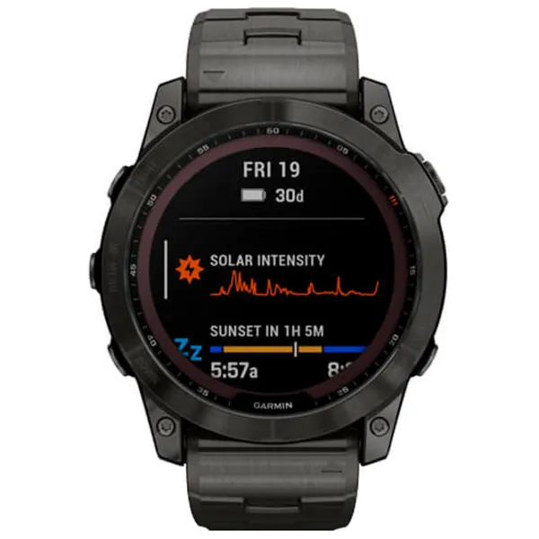 Умные часы Garmin Fenix 7X Sapphire Solar 1.3"/ 010-02541-27/ Углеродно серый photo 2