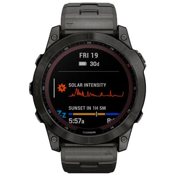 Умные часы Garmin Fenix 7X Sapphire Solar 1.3"/ 010-02541-27/ Углеродно серый photo 2