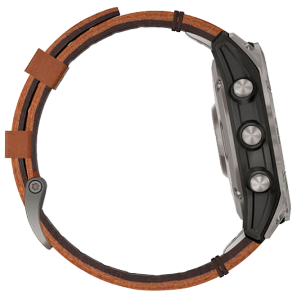 Умные часы Garmin Fenix 7 Sapphire Solar 1.3"/ 010-02540-31/ Коричневый Серый photo 4