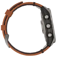 Ceas inteligent Garmin Fenix 7 Sapphire Solar 1.3"/ 010-02540-31/ Brown Gray photo 4