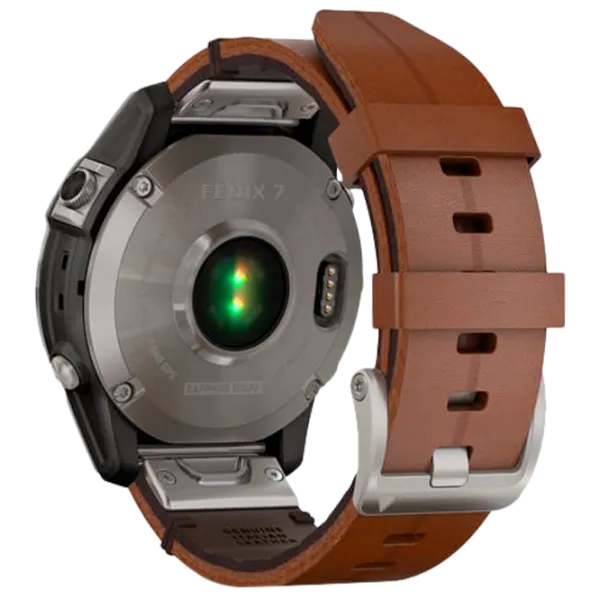 Умные часы Garmin Fenix 7 Sapphire Solar 1.3"/ 010-02540-31/ Коричневый Серый photo 5