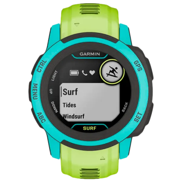 Ceas inteligent Garmin Instinct 2S 0.9"/ 45 mm/ Waikiki - Waikiki/ 010-02563-02 photo 2