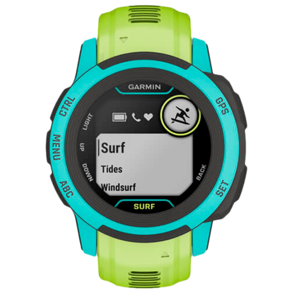 Ceas inteligent Garmin Instinct 2S 0.9"/ 45 mm/ Waikiki - Waikiki/ 010-02563-02 photo 2
