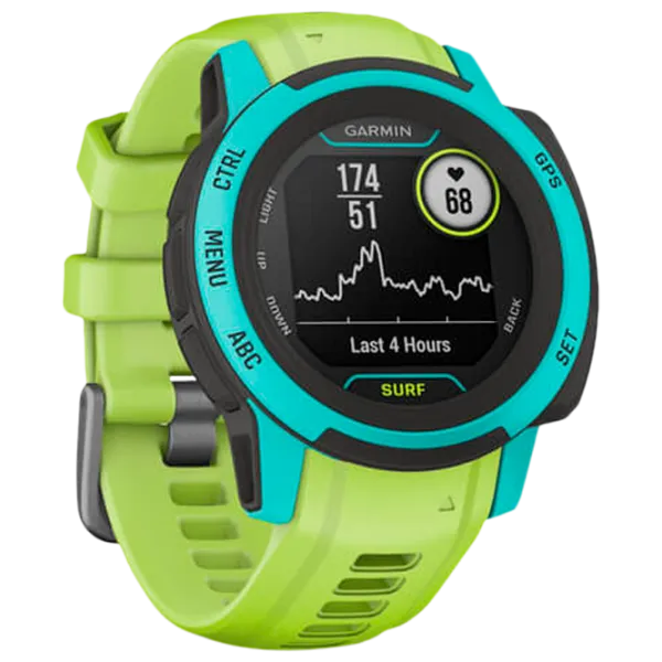 Ceas inteligent Garmin Instinct 2S 0.9"/ 45 mm/ Waikiki - Waikiki/ 010-02563-02 photo 3