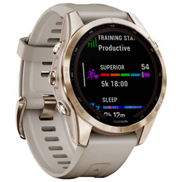 Умные часы Garmin Fenix 7s Sapphire Solar 1.3"/ 010-02539-21/ Светло песочный Светло золотистый photo 3