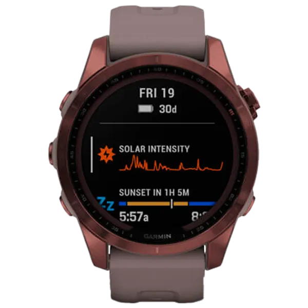 Умные часы Garmin Fenix 7s Sapphire Solar 1.3"/ 33 мм/ Бронзовый -/ 010-02539-29 photo 2