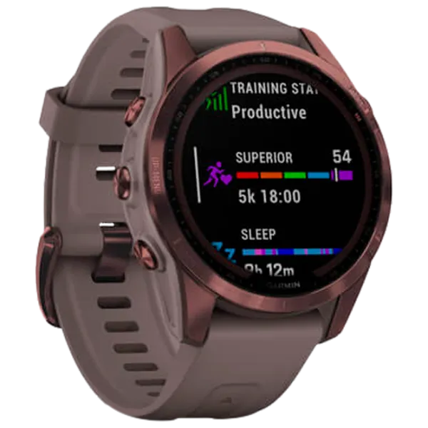 Умные часы Garmin Fenix 7s Sapphire Solar 1.3"/ 33 мм/ Бронзовый -/ 010-02539-29 photo 3