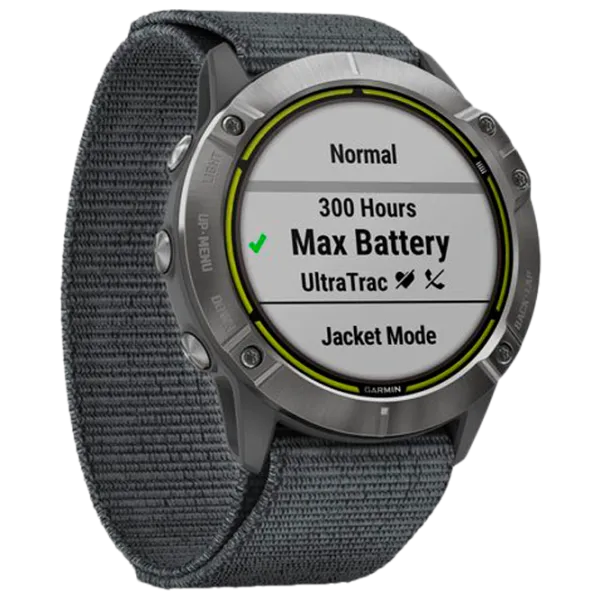 Ceas inteligent Garmin Enduro 1.4"/ 010-02408-00/ Silver Gray photo 3