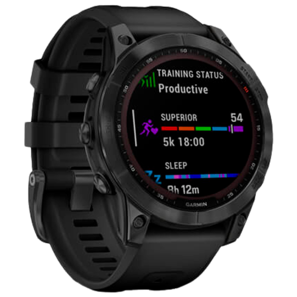 Умные часы Garmin Fenix 7 Solar 1.3"/ 33 мм/ Серый -/ 010-02540-11 photo 3