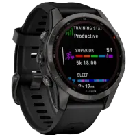 Умные часы Garmin Fenix 7s Sapphire Solar 1.3"/ 010-02539-25/ Черный Углеродно серый photo 3