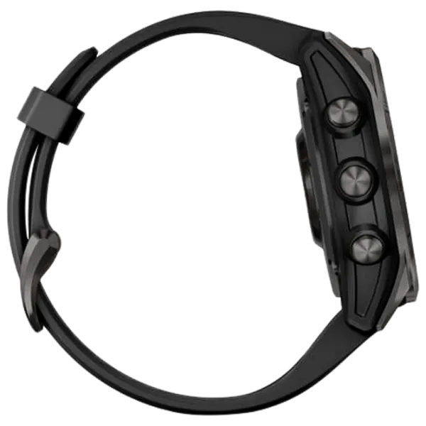 Ceas inteligent Garmin Fenix 7s Sapphire Solar 1.3"/ 010-02539-25/ Black Carbon Grey photo 5
