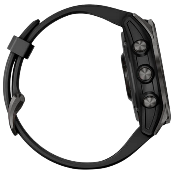 Ceas inteligent Garmin Fenix 7s Sapphire Solar 1.3"/ 010-02539-25/ Black Carbon Grey photo 5