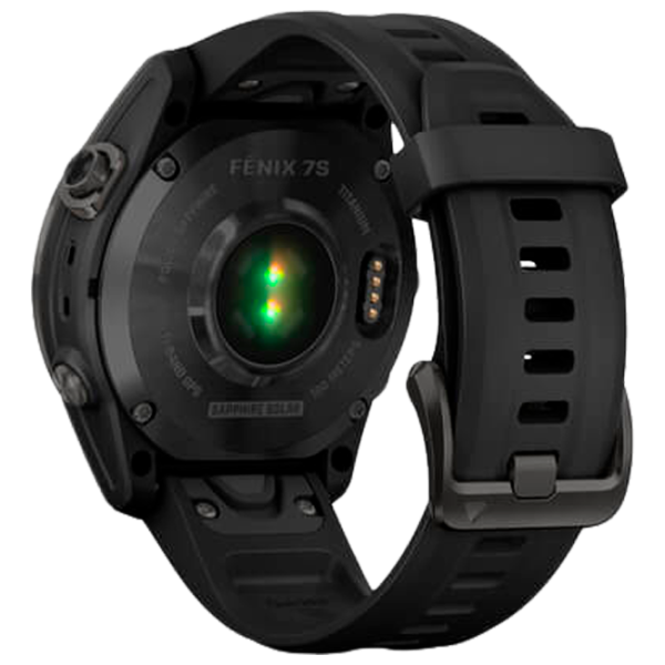 Ceas inteligent Garmin Fenix 7s Sapphire Solar 1.3"/ 010-02539-25/ Black Carbon Grey photo 6