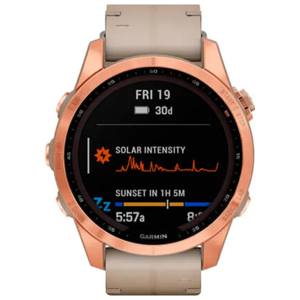 Умные часы Garmin Fenix 7s Sapphire Solar 1.3"/ 33 мм/ Розовое Золото -/ 010-02539-35 photo 2
