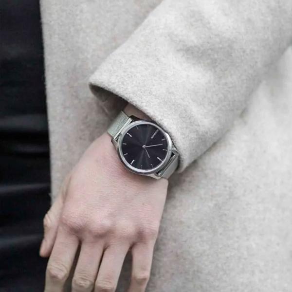 Ceas inteligent Garmin Vivomove Luxe 0.95"/ 010-02241-23/ Milanese Silver photo 7