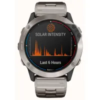 Умные часы Garmin Quatix 6X Solar 1.4"/ 51 мм/ Черный - Титан/ 010-02157-31 photo 2