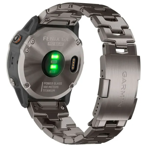 Умные часы Garmin Quatix 6X Solar 1.4"/ 51 мм/ Черный - Титан/ 010-02157-31 photo 6