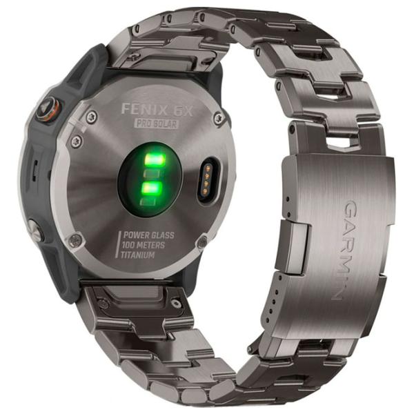 Умные часы Garmin Quatix 6X Solar 1.4"/ 51 мм/ Черный - Титан/ 010-02157-31 photo 6