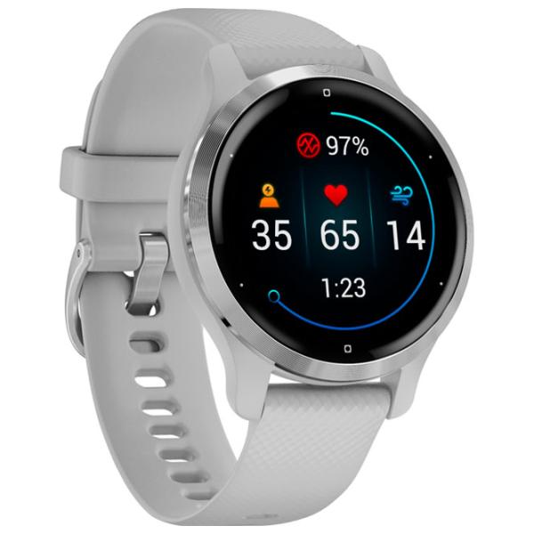 Ceas inteligent Garmin Venu 2S 1.1"/ 010-02429-12/ Mist Silver photo 3