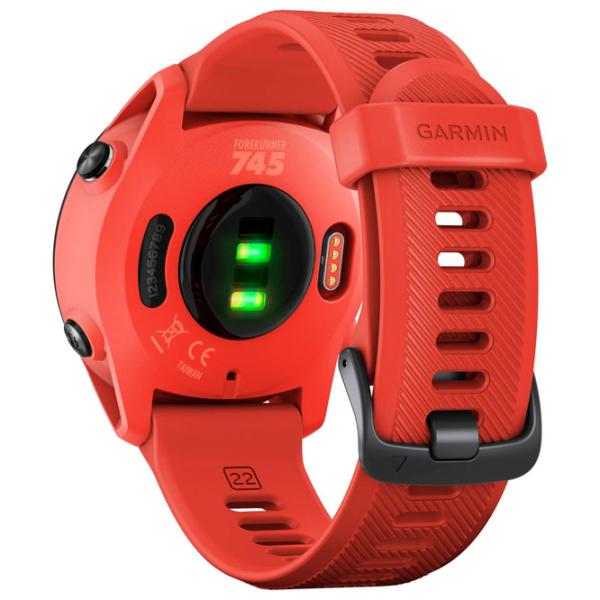 Умные часы Garmin Forerunner 745 1.2"/ 010-02445-12/ Magma Красный photo 6