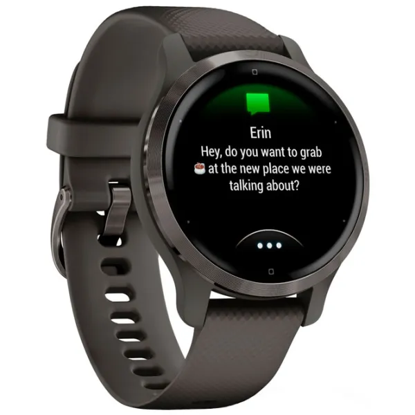 Умные часы Garmin Venu 2S 1.1"/ 010-02429-10/ Грифельный Серый photo 3