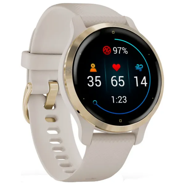 Умные часы Garmin Venu 2S 1.1"/ 010-02429-11/ Светлый Золотой photo 3