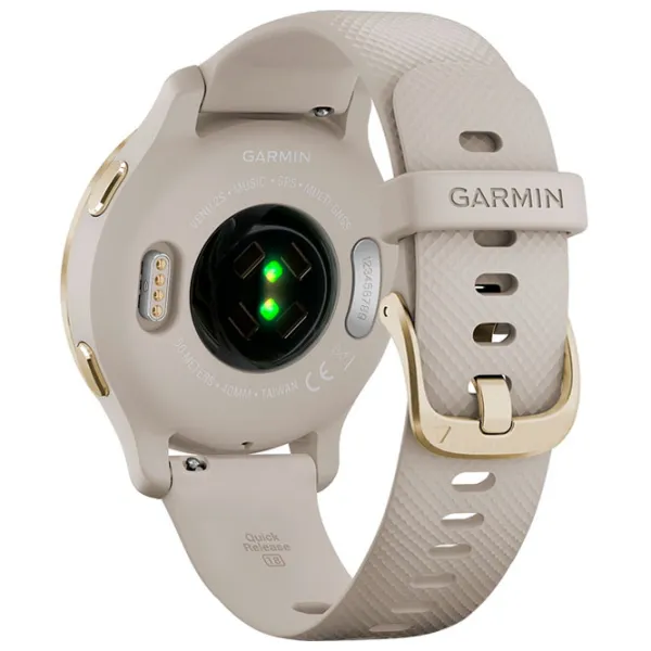 Умные часы Garmin Venu 2S 1.1"/ 010-02429-11/ Светлый Золотой photo 5
