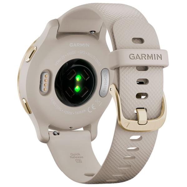 Умные часы Garmin Venu 2S 1.1"/ 010-02429-11/ Светлый Золотой photo 5