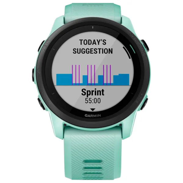 Умные часы Garmin Forerunner 745 1.2"/ 010-02445-11/ Tropical Зелёный photo 2