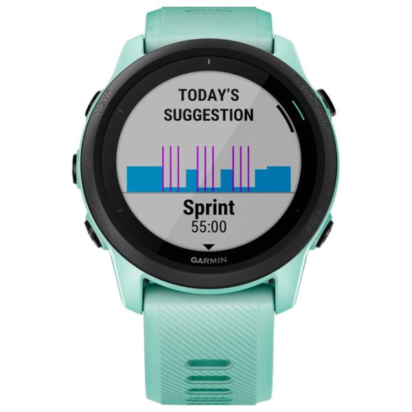 Умные часы Garmin Forerunner 745 1.2"/ 010-02445-11/ Tropical Зелёный photo 2