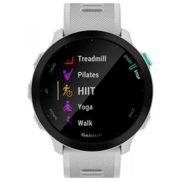 Ceas inteligent Garmin Forerunner 55 1.04"/ 010-02562-11/ Whitestone White photo 2