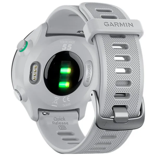 Ceas inteligent Garmin Forerunner 55 1.04"/ 010-02562-11/ Whitestone White photo 6