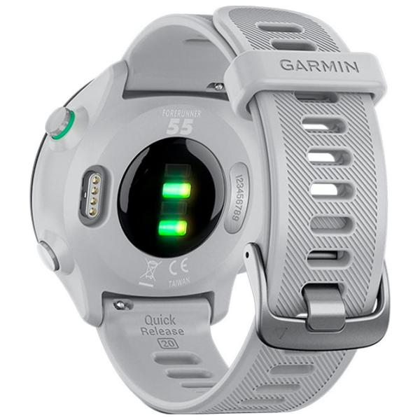 Ceas inteligent Garmin Forerunner 55 1.04"/ 010-02562-11/ Whitestone White photo 6