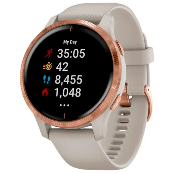Ceas inteligent Garmin Venu 1.2"/ 010-02173-24/ Pink Gold photo 2
