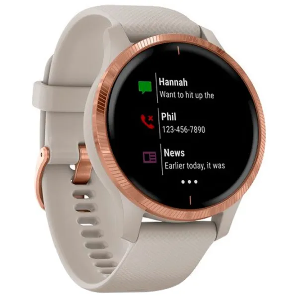 Ceas inteligent Garmin Venu 1.2"/ 010-02173-24/ Pink Gold photo 3