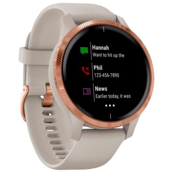 Ceas inteligent Garmin Venu 1.2"/ 010-02173-24/ Pink Gold photo 3