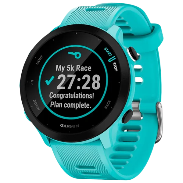 Умные часы Garmin Forerunner 55 1.04"/ 010-02562-12/ Aqua Синий photo 3