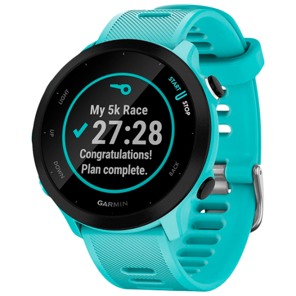 Умные часы Garmin Forerunner 55 1.04"/ 010-02562-12/ Aqua Синий photo 3