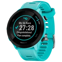 Ceas inteligent Garmin Forerunner 55 1.04"/ 010-02562-12/ Aqua Blue photo 3