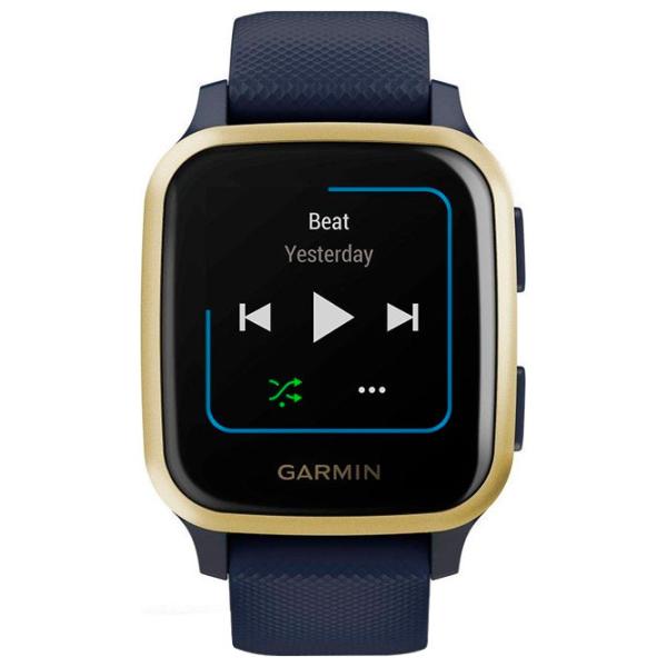 Ceas inteligent Garmin Venu Sq – Music Edition 1.3"/ 010-02426-12/ Light Gold photo 2