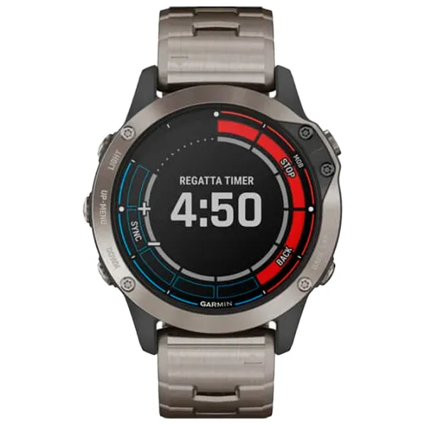 Умные часы Garmin Quatix 6 1.3"/ 010-02158-95/ Titanium Титан photo 2