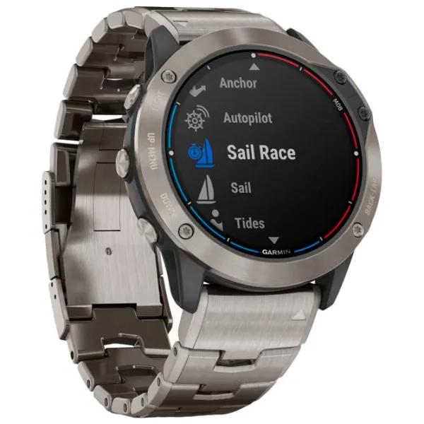 Умные часы Garmin Quatix 6 1.3"/ 010-02158-95/ Titanium Титан photo 3